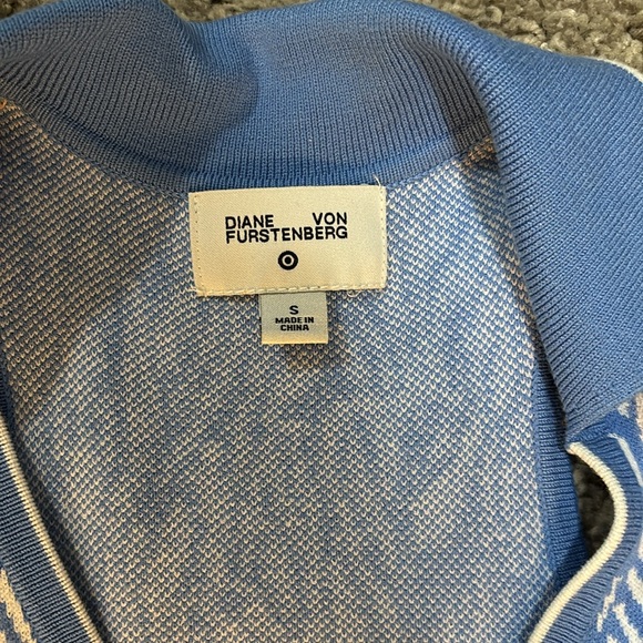 Diane Von Furstenberg for Target Blue Sweater Dress - Picture 2 of 2